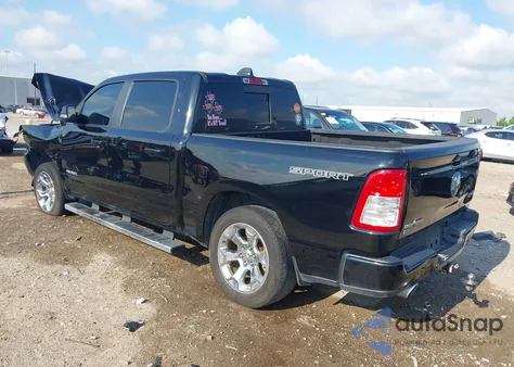 2020 Ram 1500 Lone Star 4X4 5'7 Box из США, поврежденный, VIN 1C6SRFFT7LN415852